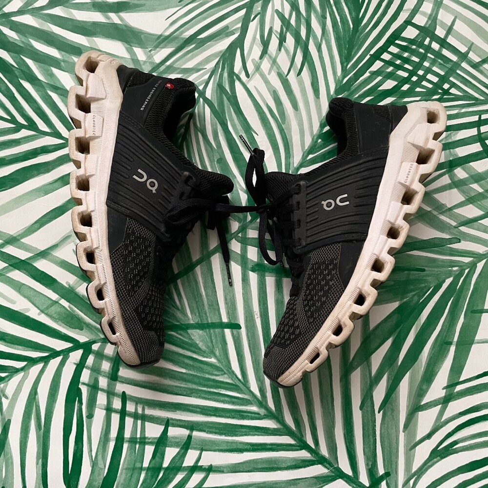 On Cloudswift Mesh Trainers Running Shoes in Black Women's Size 6.5
